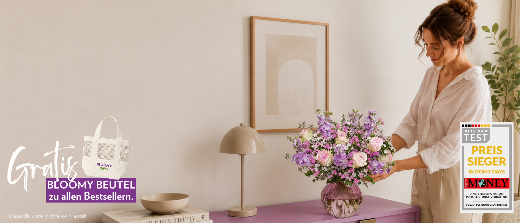 blumen, blumenstrauß, vasen, tisch, wohnkultur