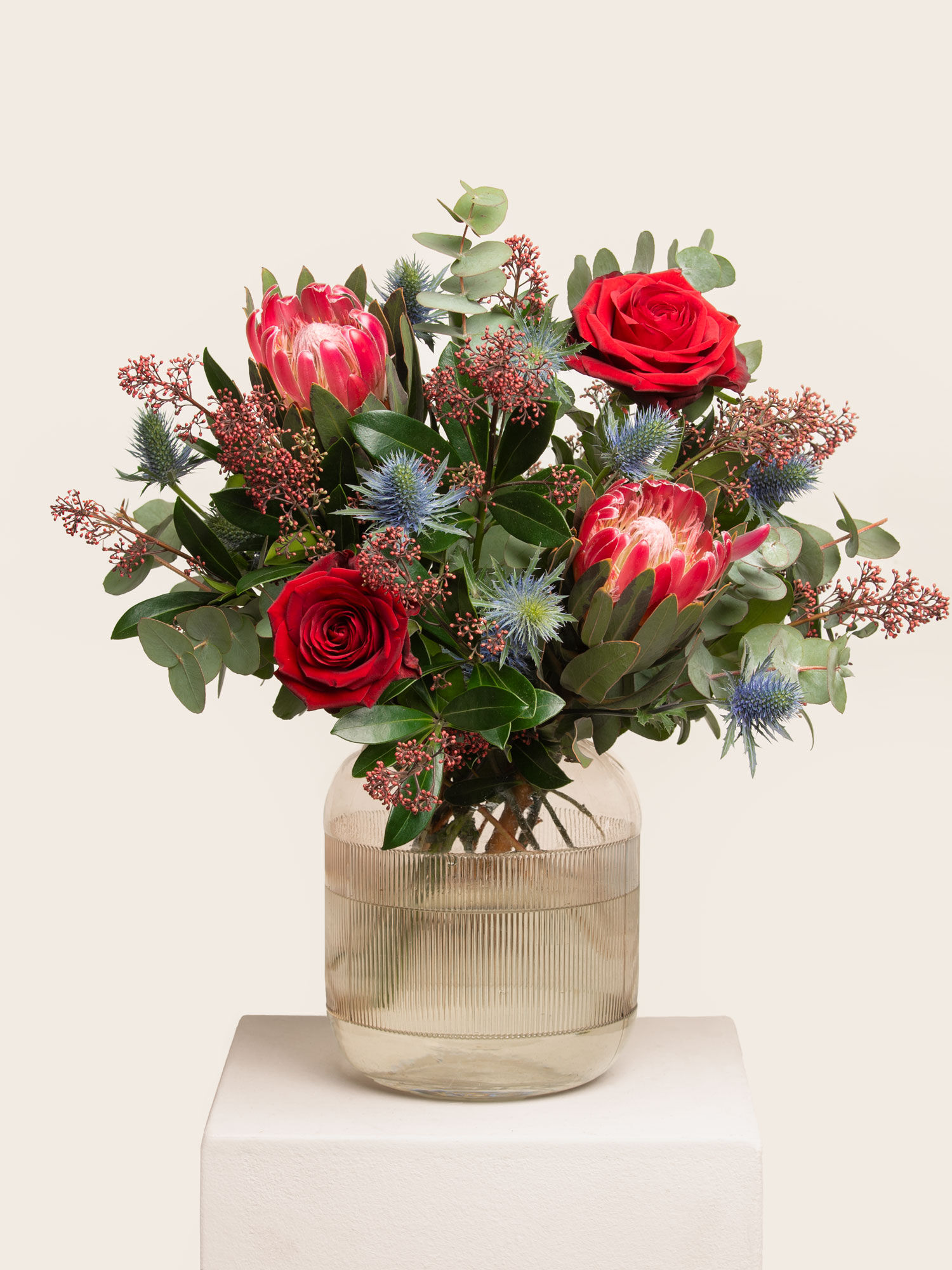 Blume, Blumen-Arrangement, Blumenstrauß, Rose, Florales Design