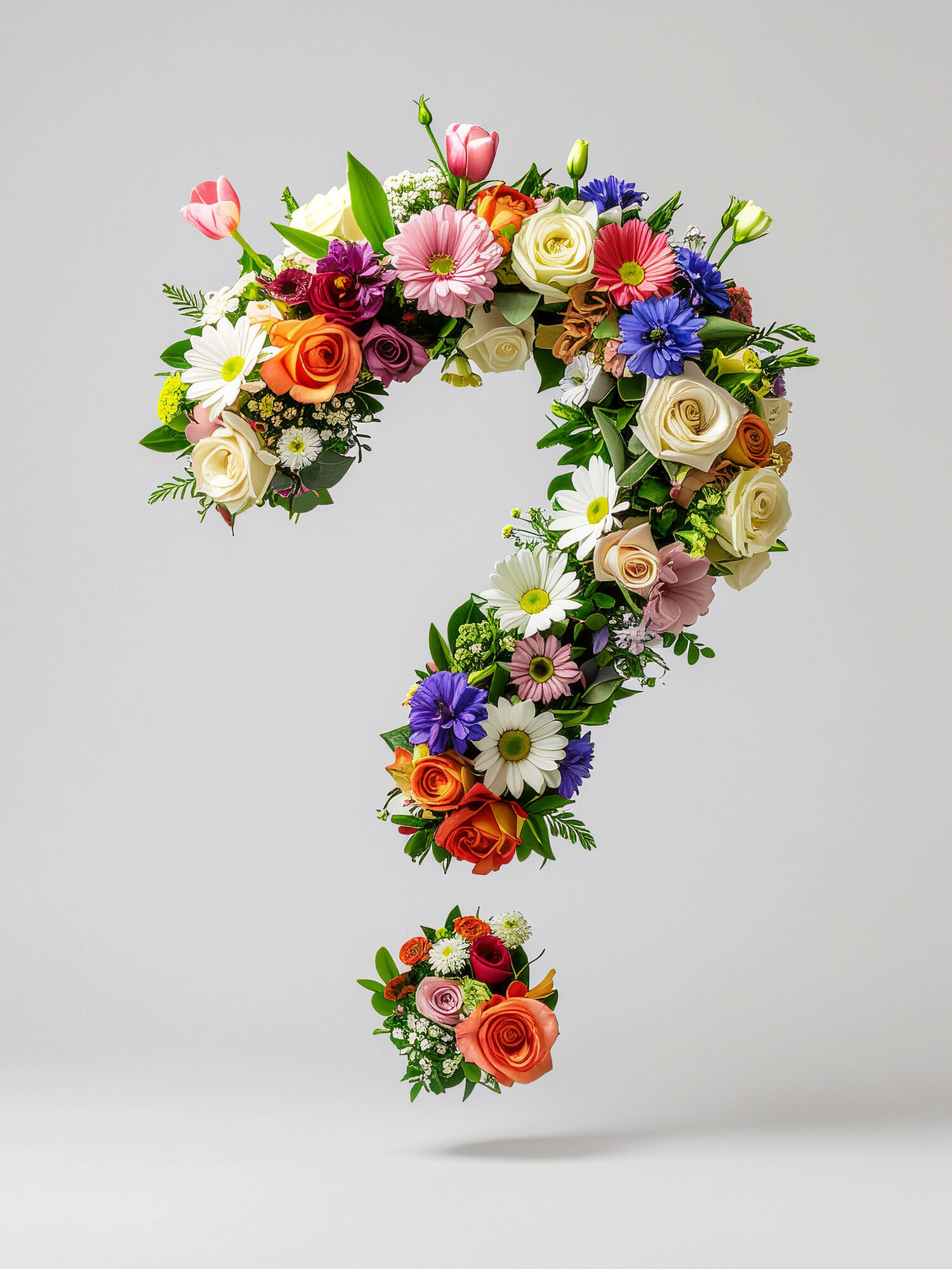 Blumen-Arrangement, Blumenstrauß, Florales Design, Grafiken, Muster