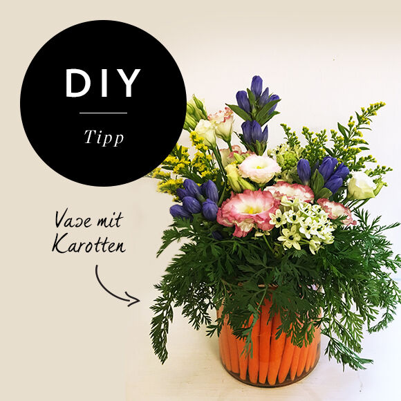 DIY-Karottenvase