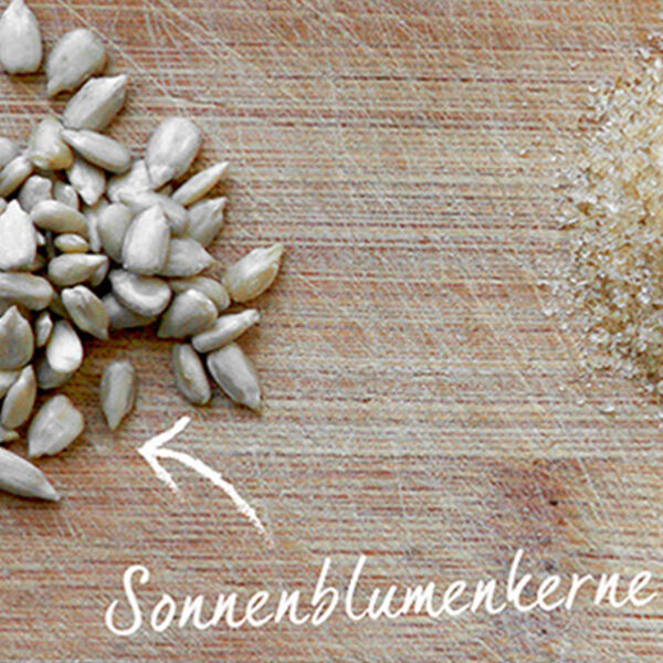 Karamellisierte Sonnenblumenkerne