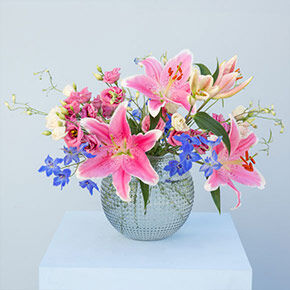 Pinke Lilien