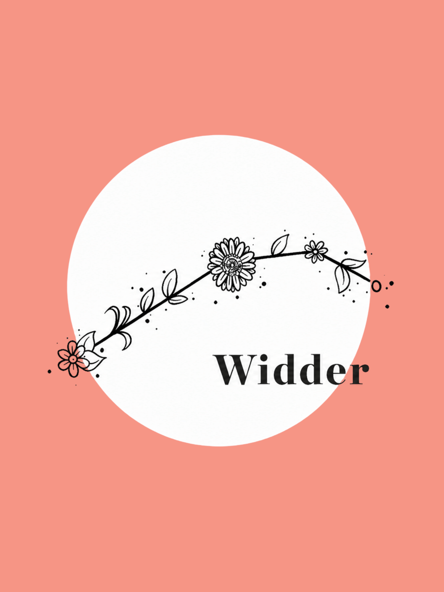 Blume, Blumenmuster, Ast, Linienkunst, Poster