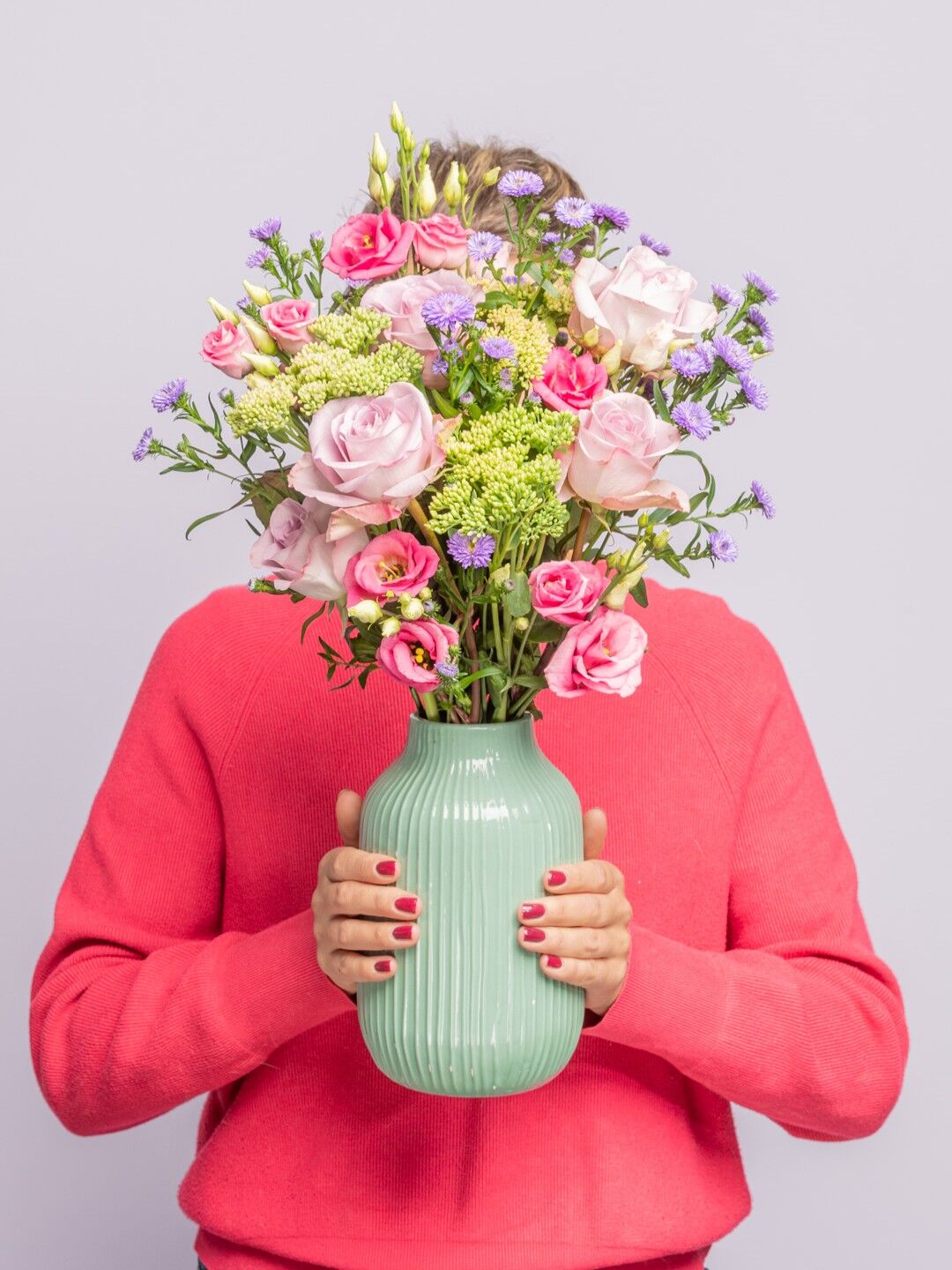 Blume, Blumen-Arrangement, Blumenstrauß, Töpferei, Krug