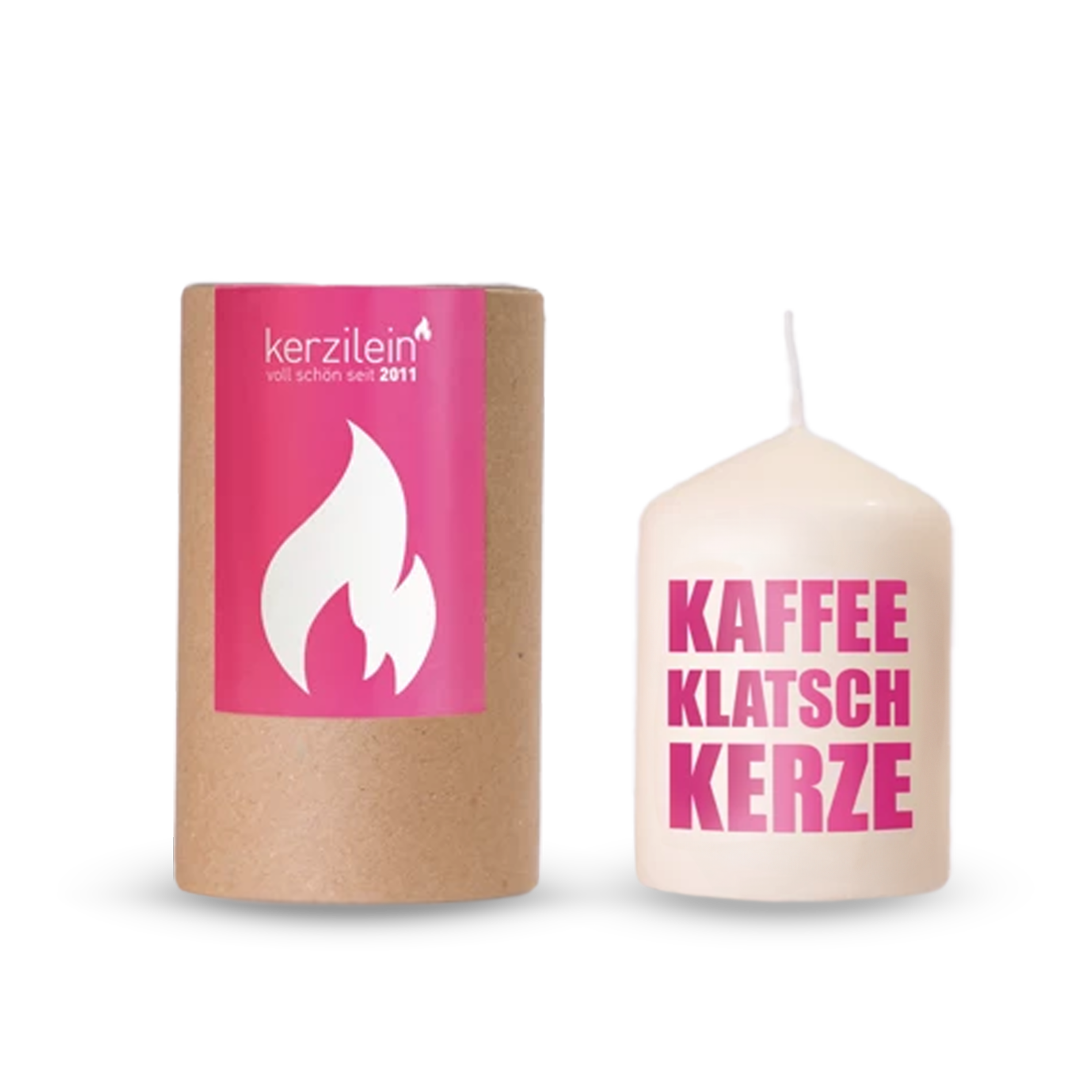 Kerze "Kaffeeklatsch" Kerze
