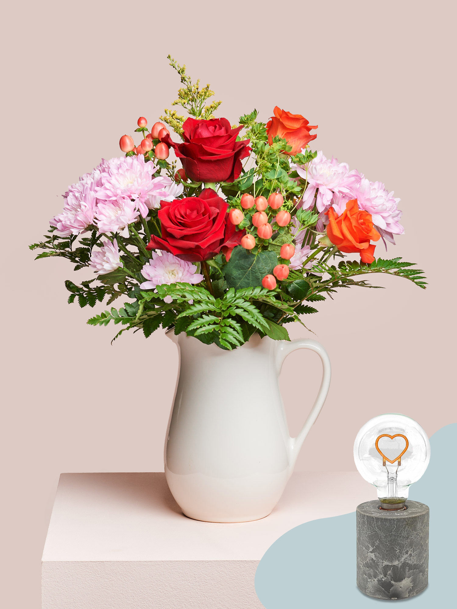 Lichtbringer Blume, Blumen-Arrangement, Pflanze, Blumenstrauß, Rose