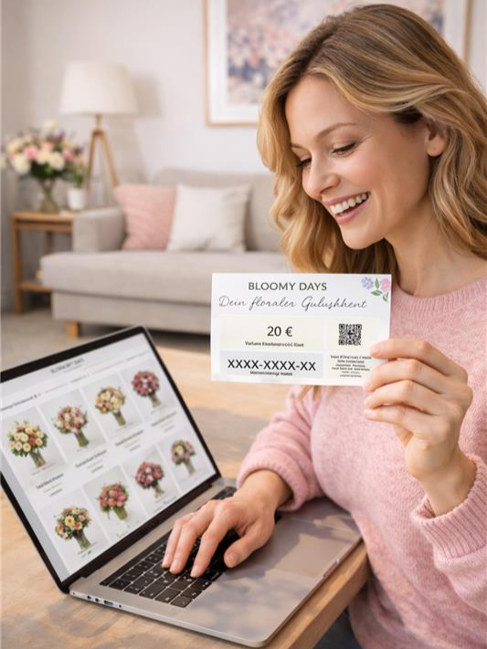Blumen zum Geburtstag verschicken | Geschenk-Gutschein
