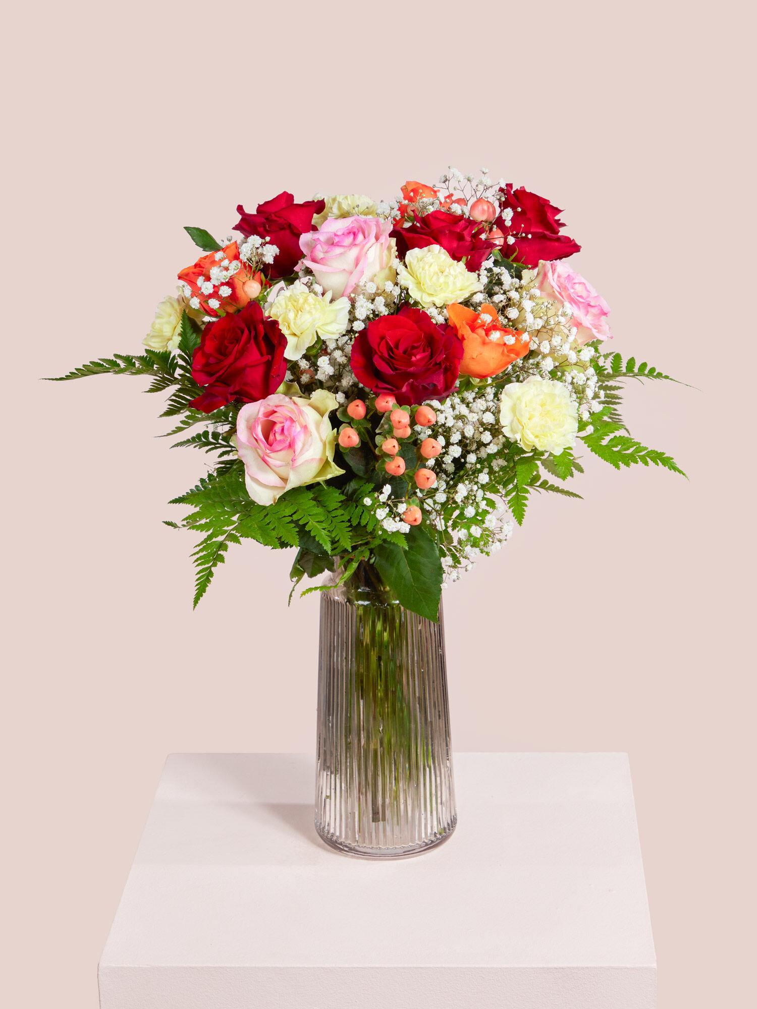 Blume, Blumen-Arrangement, Blumenstrauß, Rose, Florales Design