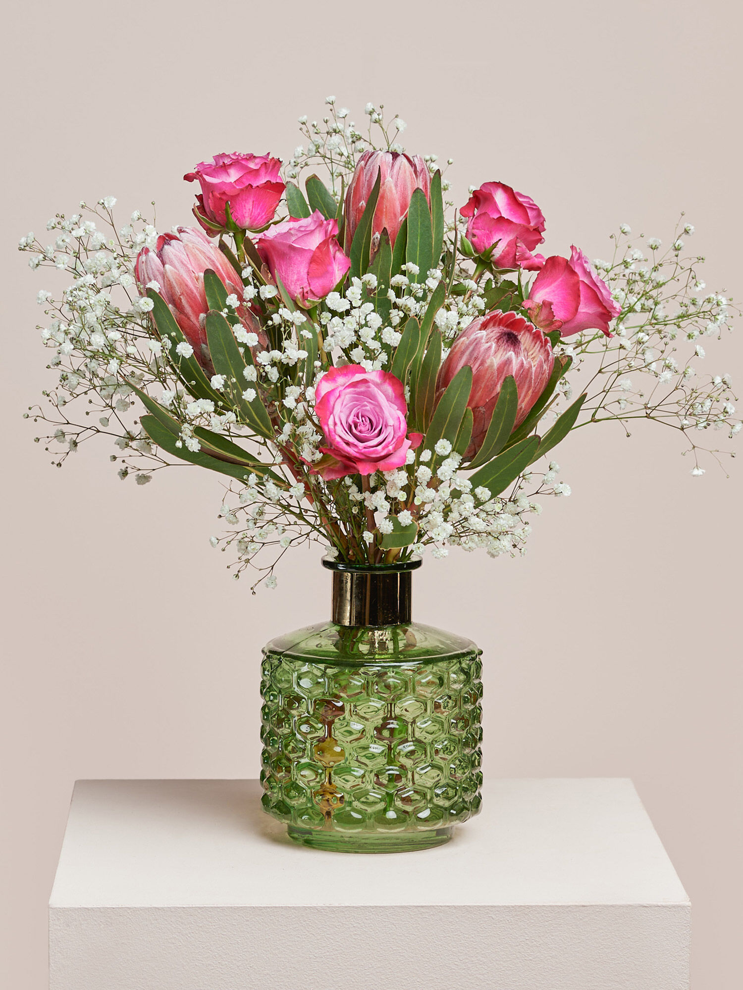 Blume, Blumen-Arrangement, Blumenstrauß, Rose, Florales Design