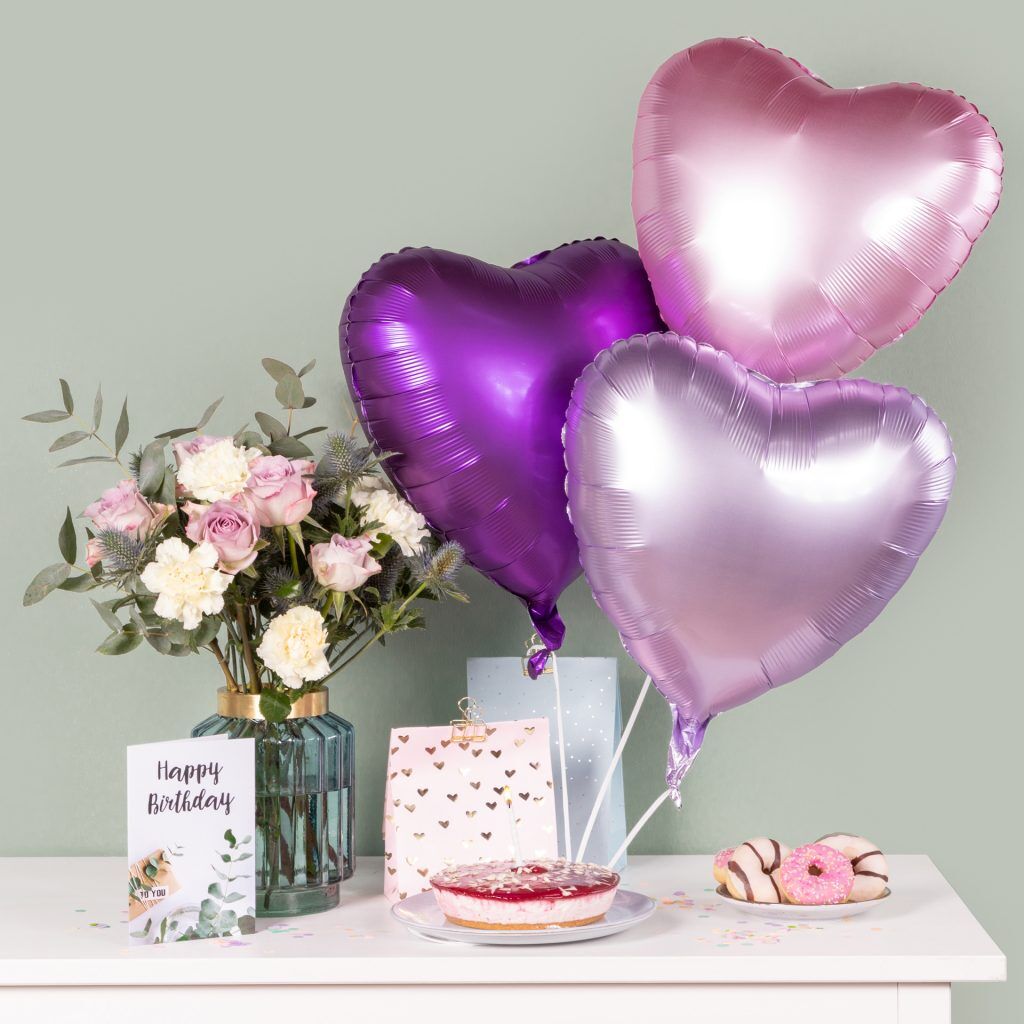 Luftballons zum Geburtstag