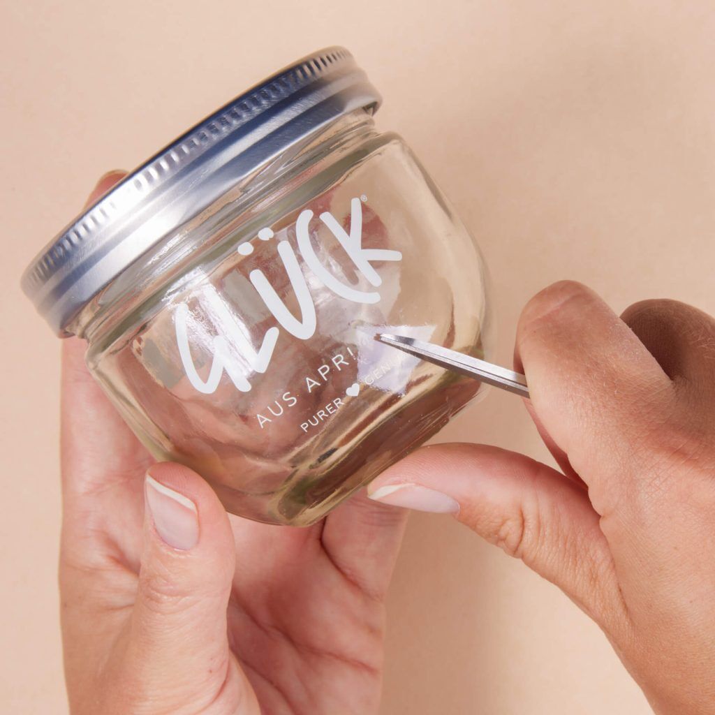 Beschriftung entfernen