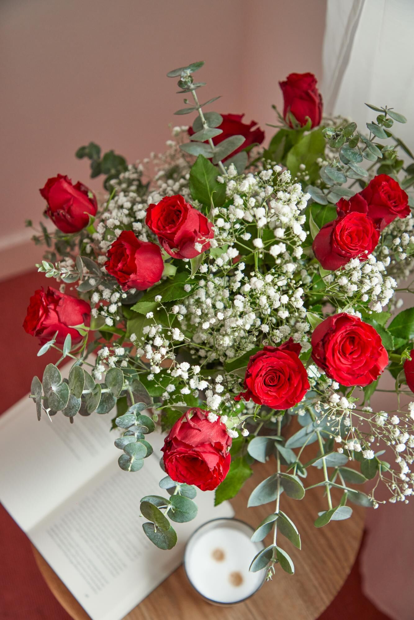 Blume, Rose, Blumen-Arrangement, Blumenstrauß, Florales Design