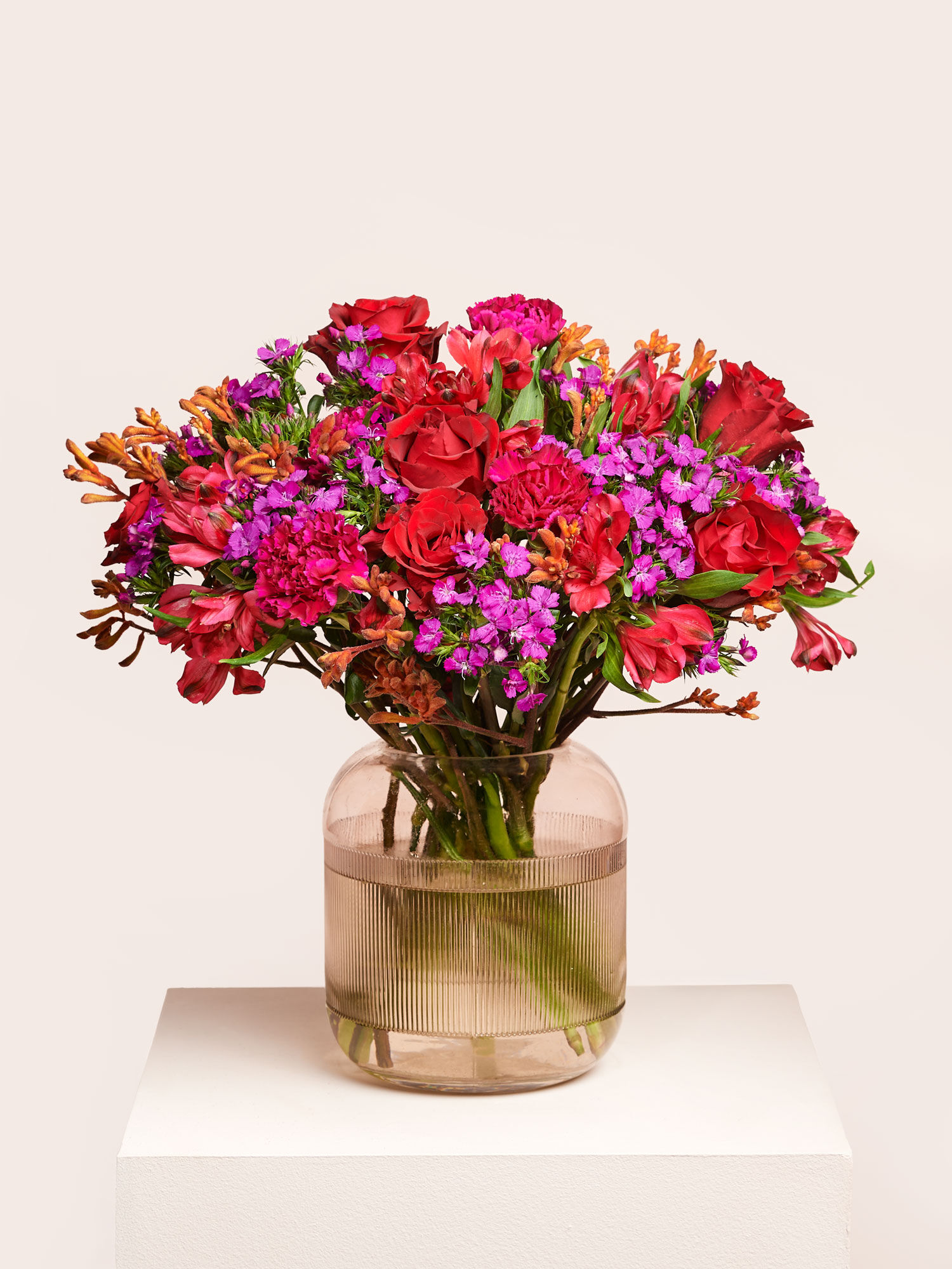 Blumen zum Geburtstag verschicken | Fairtrade-Blumen Sternzeichen Widder | Inkl. Grußkarte | Jetzt online Blumen versenden | Blumenstrauß von BLOOMY