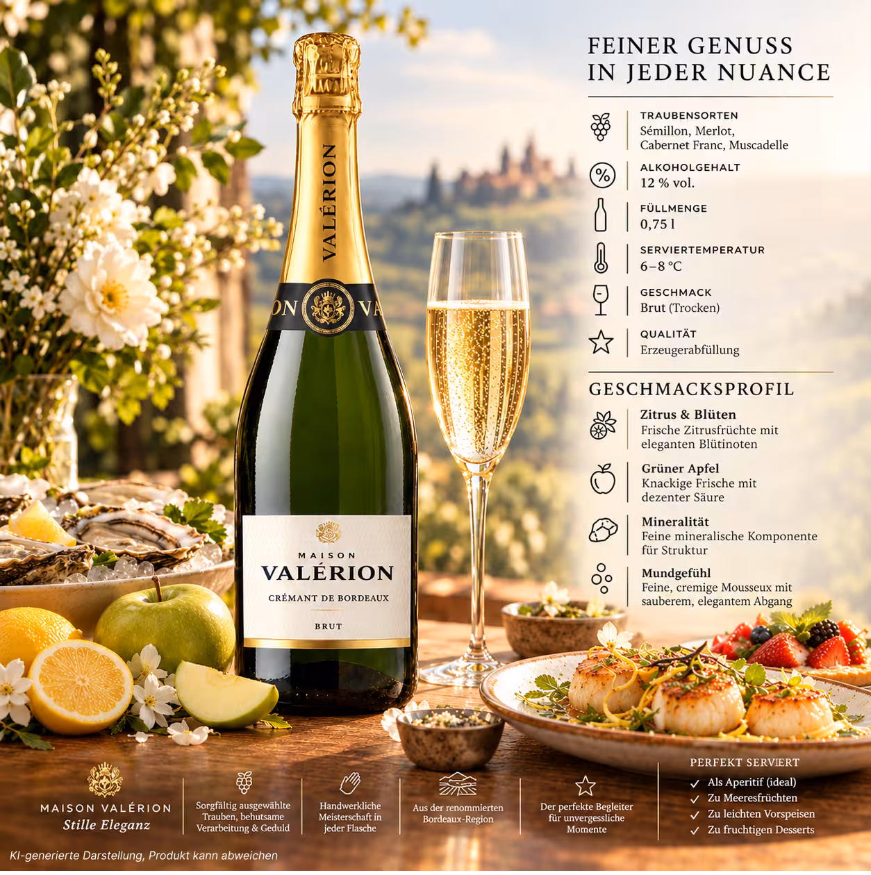 6x Crémant de Bordeaux