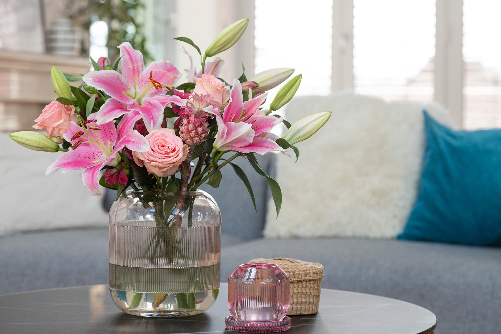 Blume, Blumen-Arrangement, Pflanze, Blumenstrauß, Ikebana