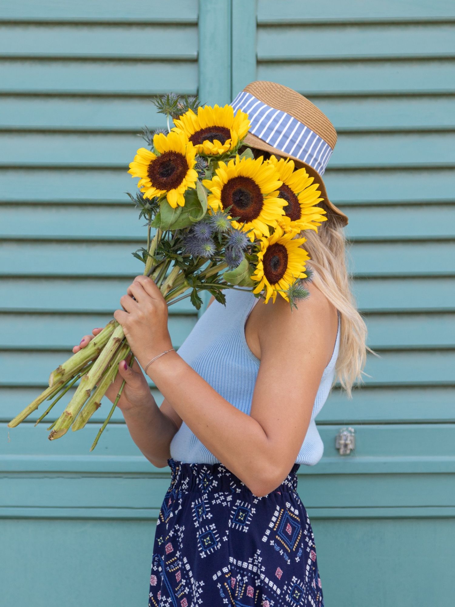 Blume, Blumen-Arrangement, Blumenstrauß, Topfpflanze, Sonnenblume