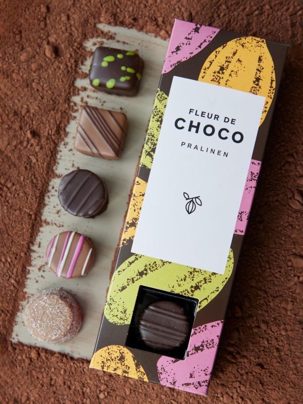 schokolade, pralinen, praline, box, platte