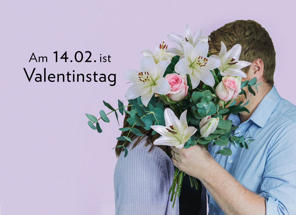Kuss hinterm Strauß