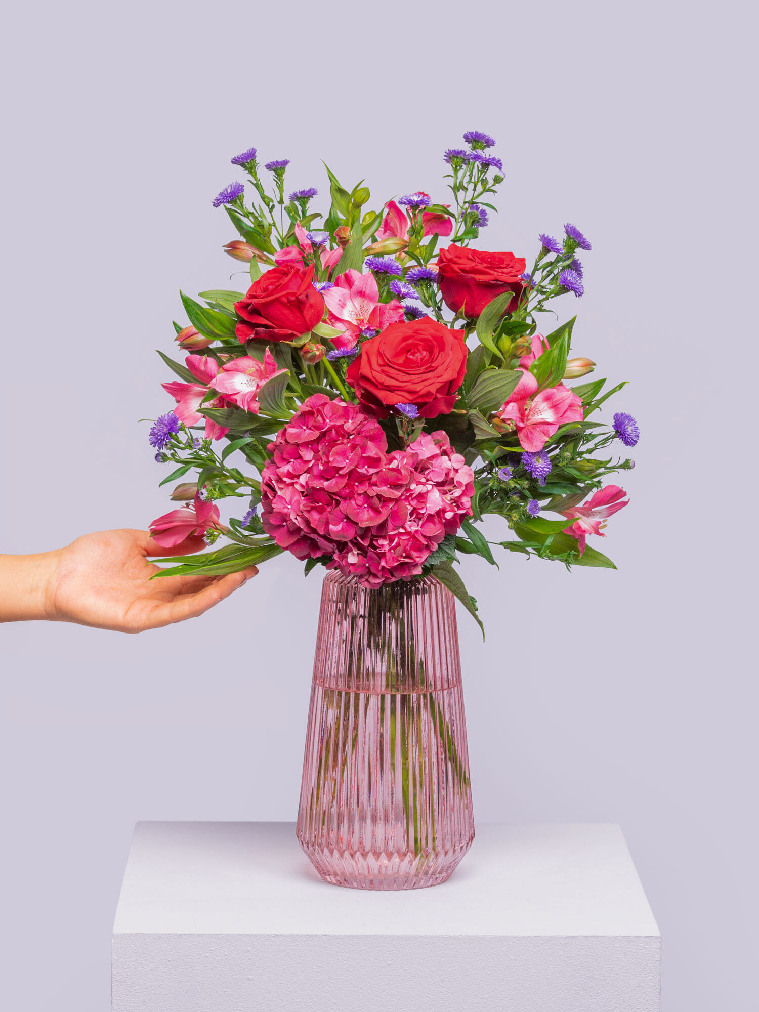 Blume, Blumen-Arrangement, Blumenstrauß, Florales Design, Rose