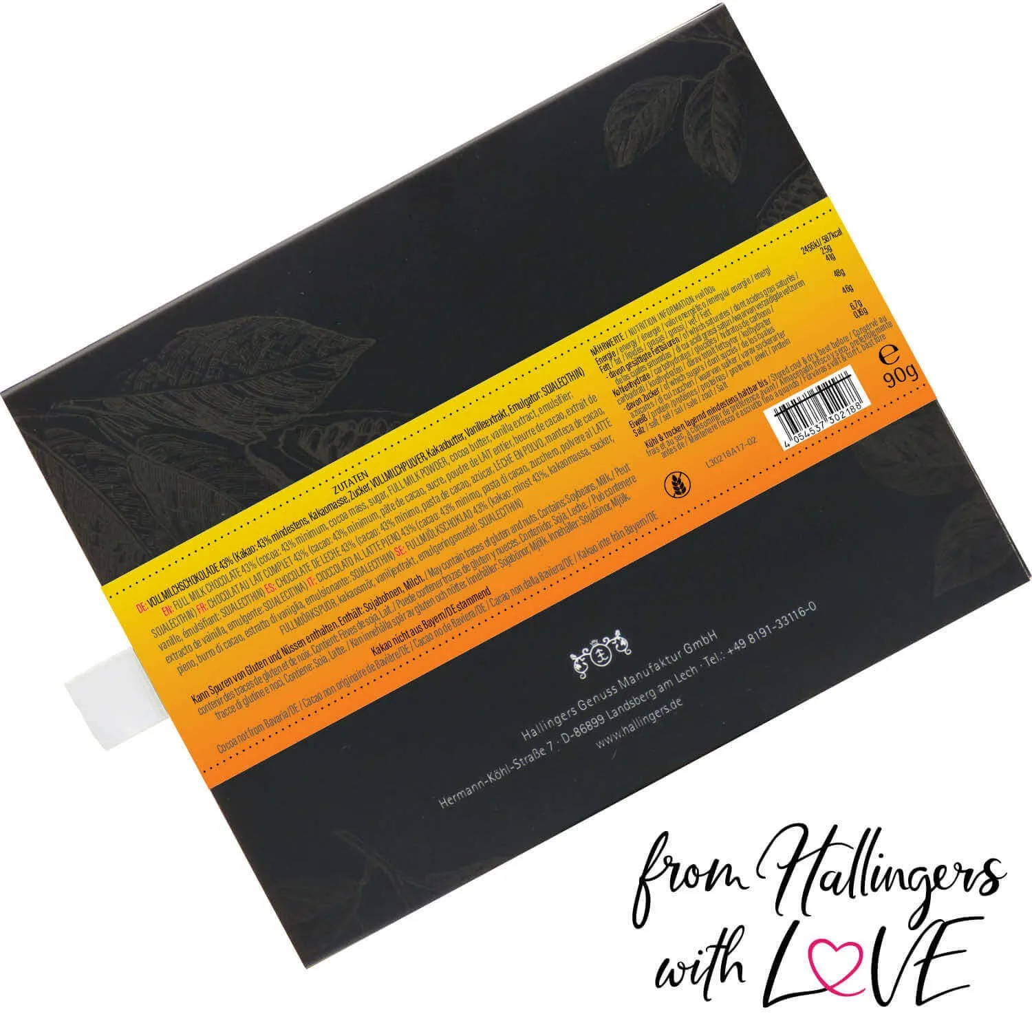 Schokolade "Herzlichen Glückwunsch"