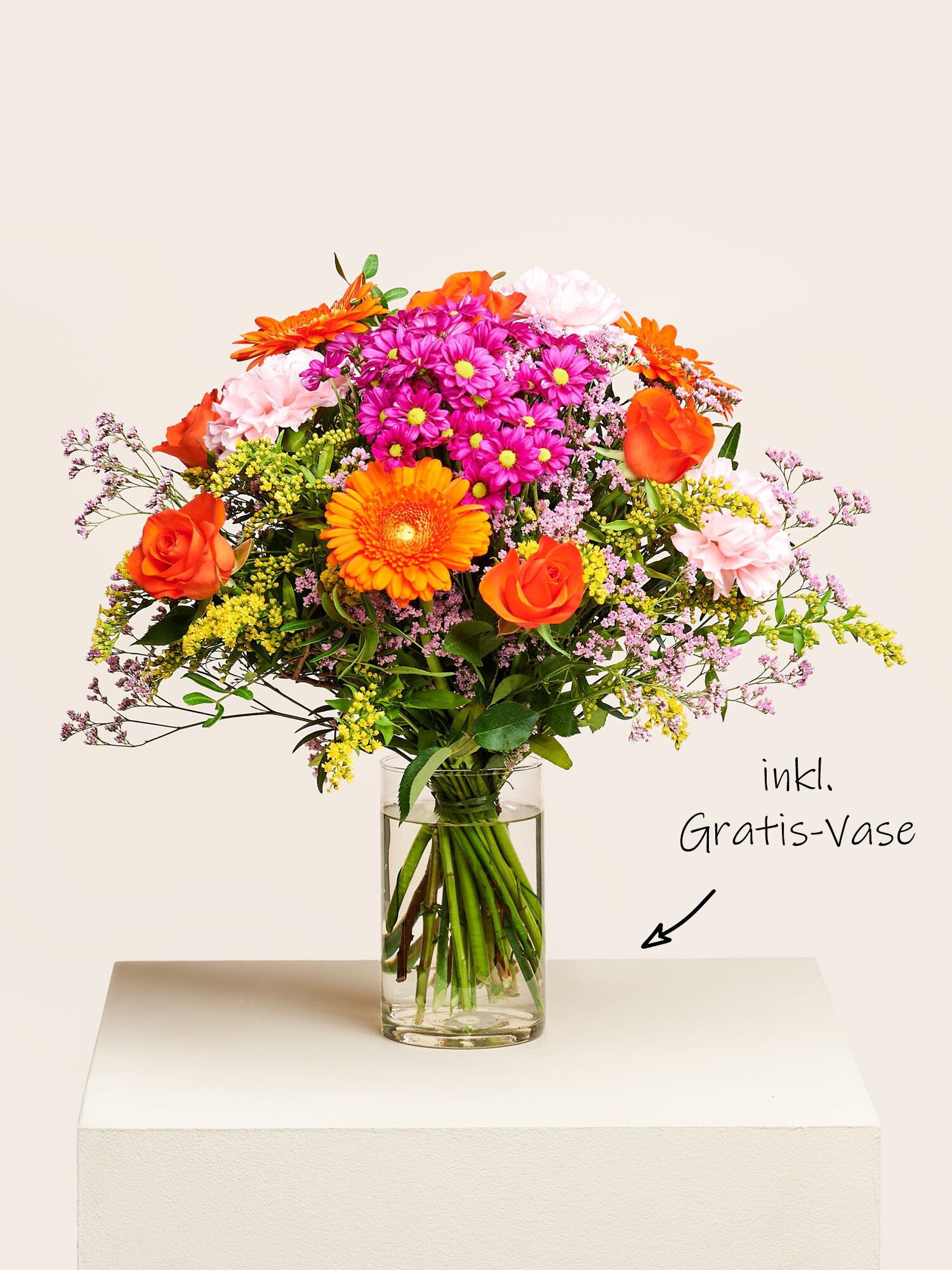 Happy Moments Blume, Blumen-Arrangement, Blumenstrauß, Florales Design, Grafiken