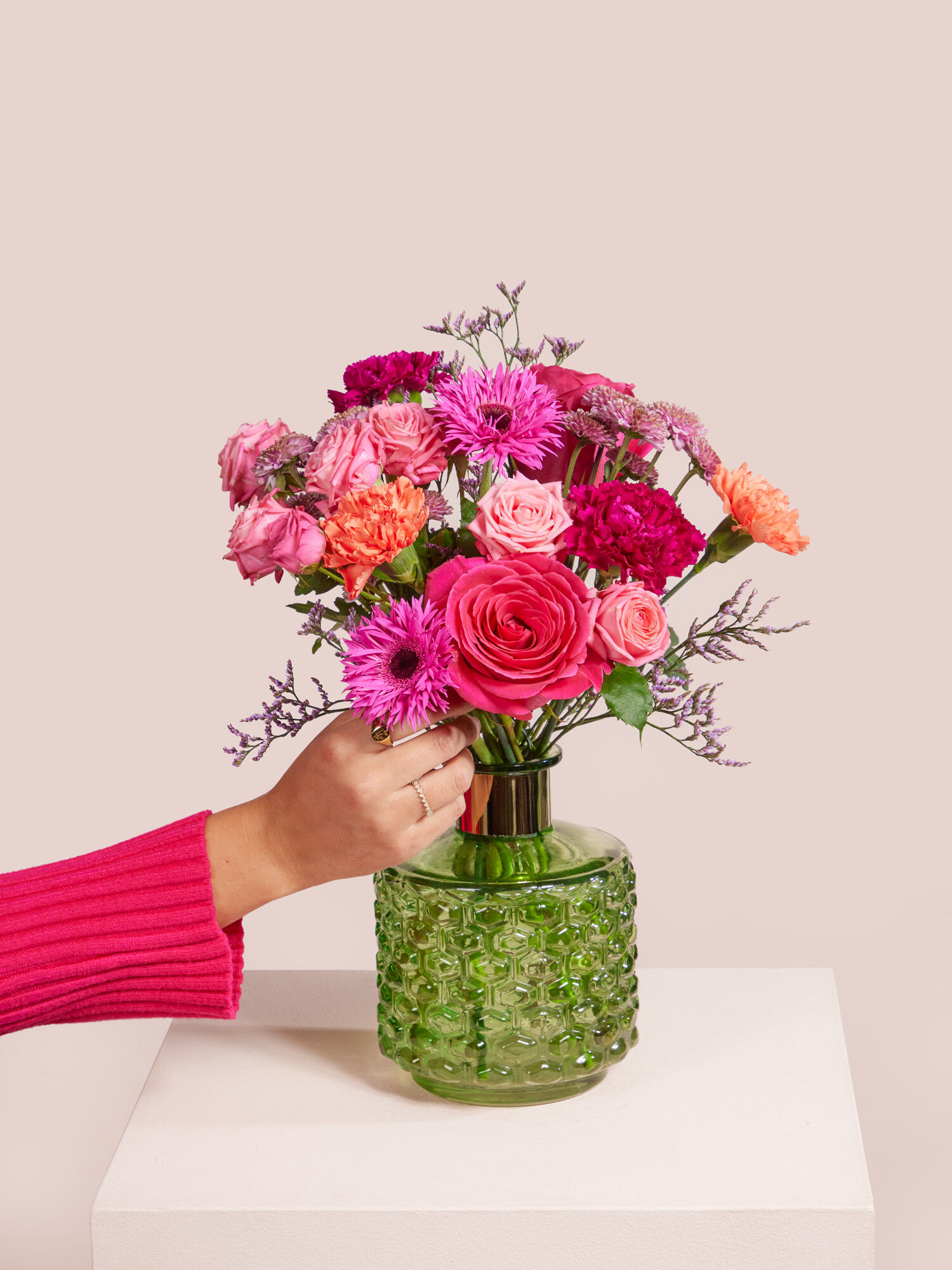 Blume, Blumen-Arrangement, Blumenstrauß, Florales Design, Rose