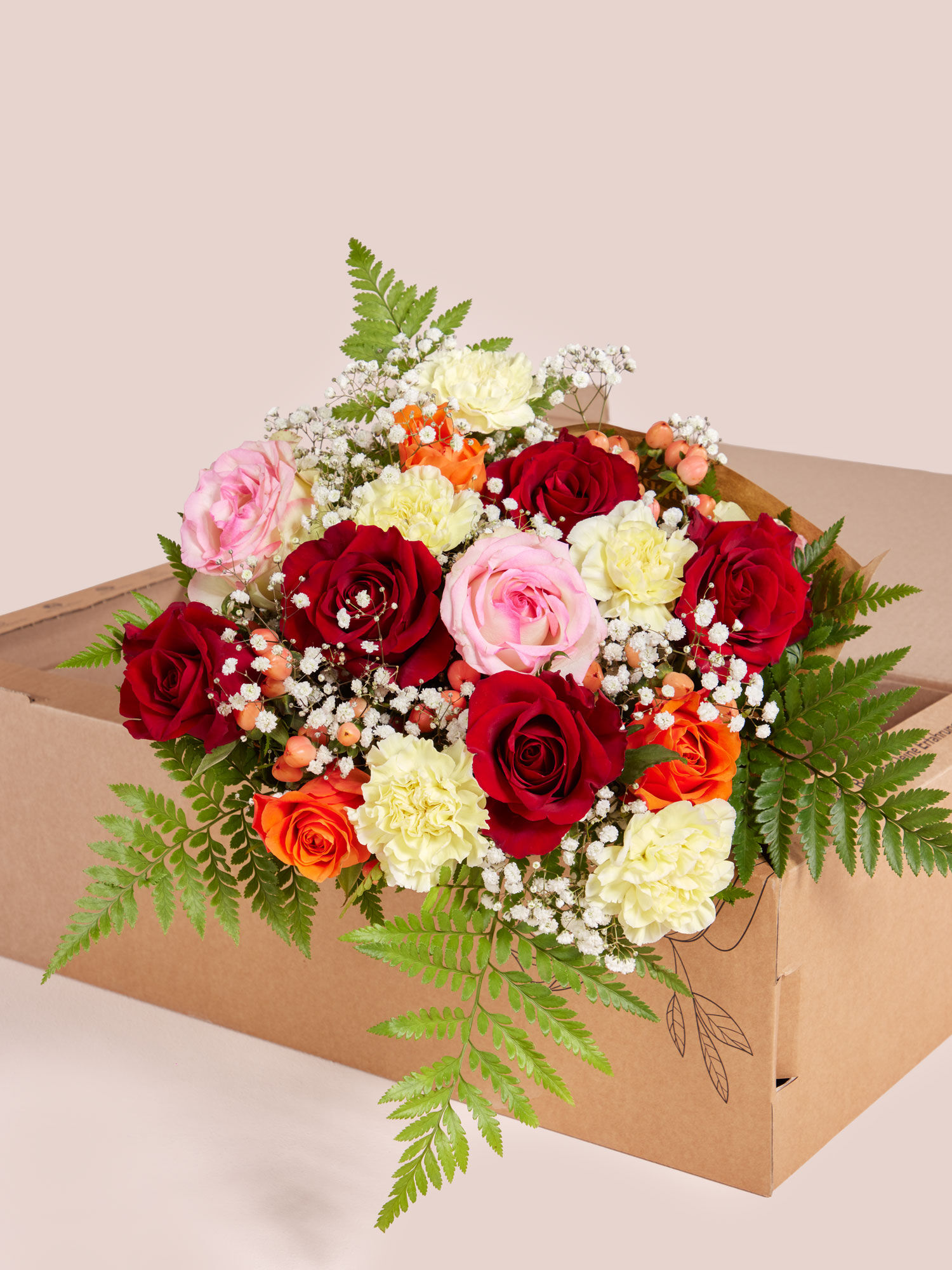 Blume, Blumen-Arrangement, Blumenstrauß, Rose, Florales Design