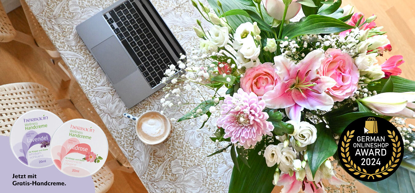 Blumen-Arrangement, Laptop, Blumenstrauß, Grafiken, Rose