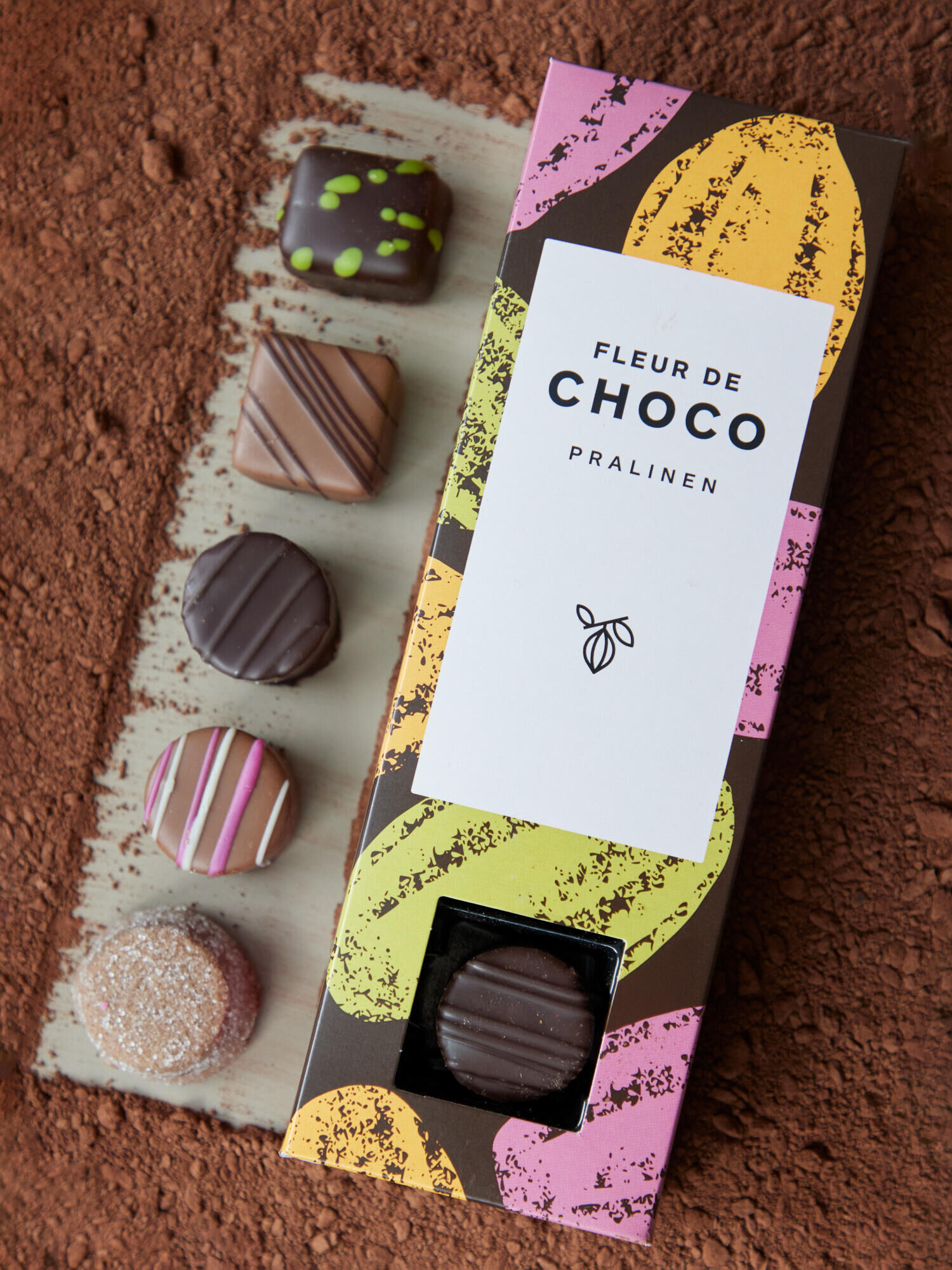 Schokolade, Pralinen, Schachtel, Sortenvielfalt, Bonbons