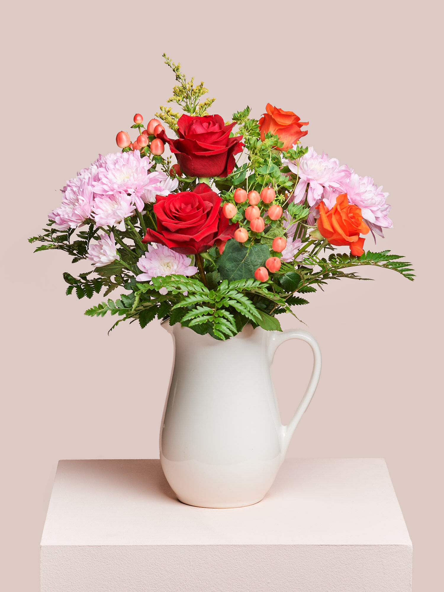 Blume, Blumen-Arrangement, Blumenstrauß, Rose, Florales Design