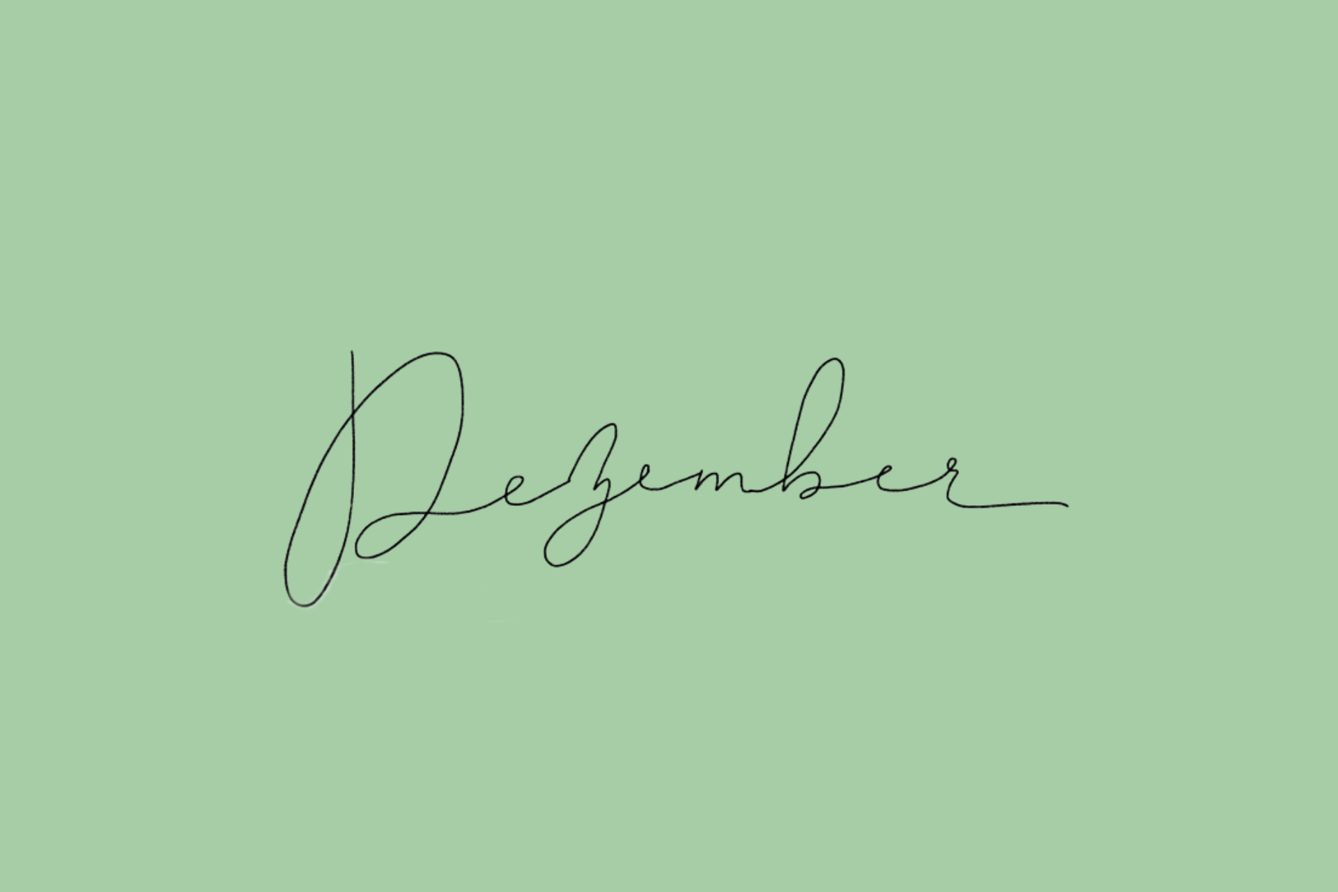 Saisonkalender Dezember