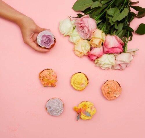 DIY: Blumige Cupcakes