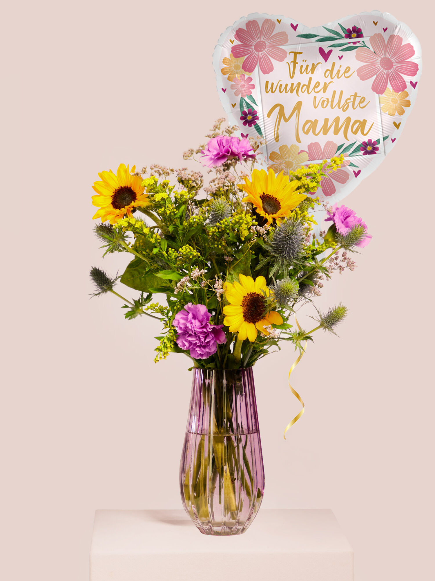 blumen, Blumenstrauß, Sonnenblumen, Gemischte Blumen, Vase