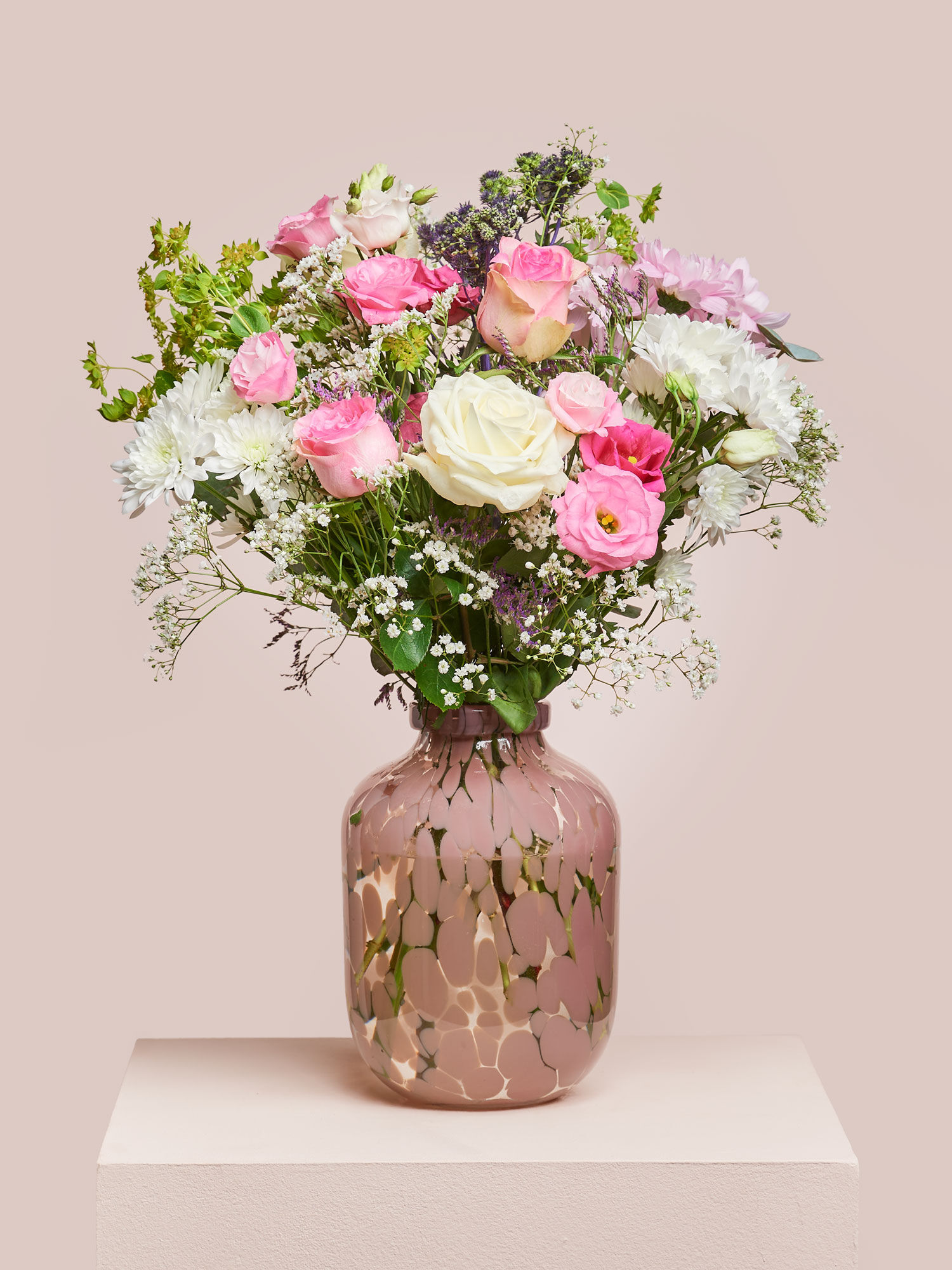 Schön, dass es Dich gibt Blume, Blumen-Arrangement, Blumenstrauß, Rose, Florales Design