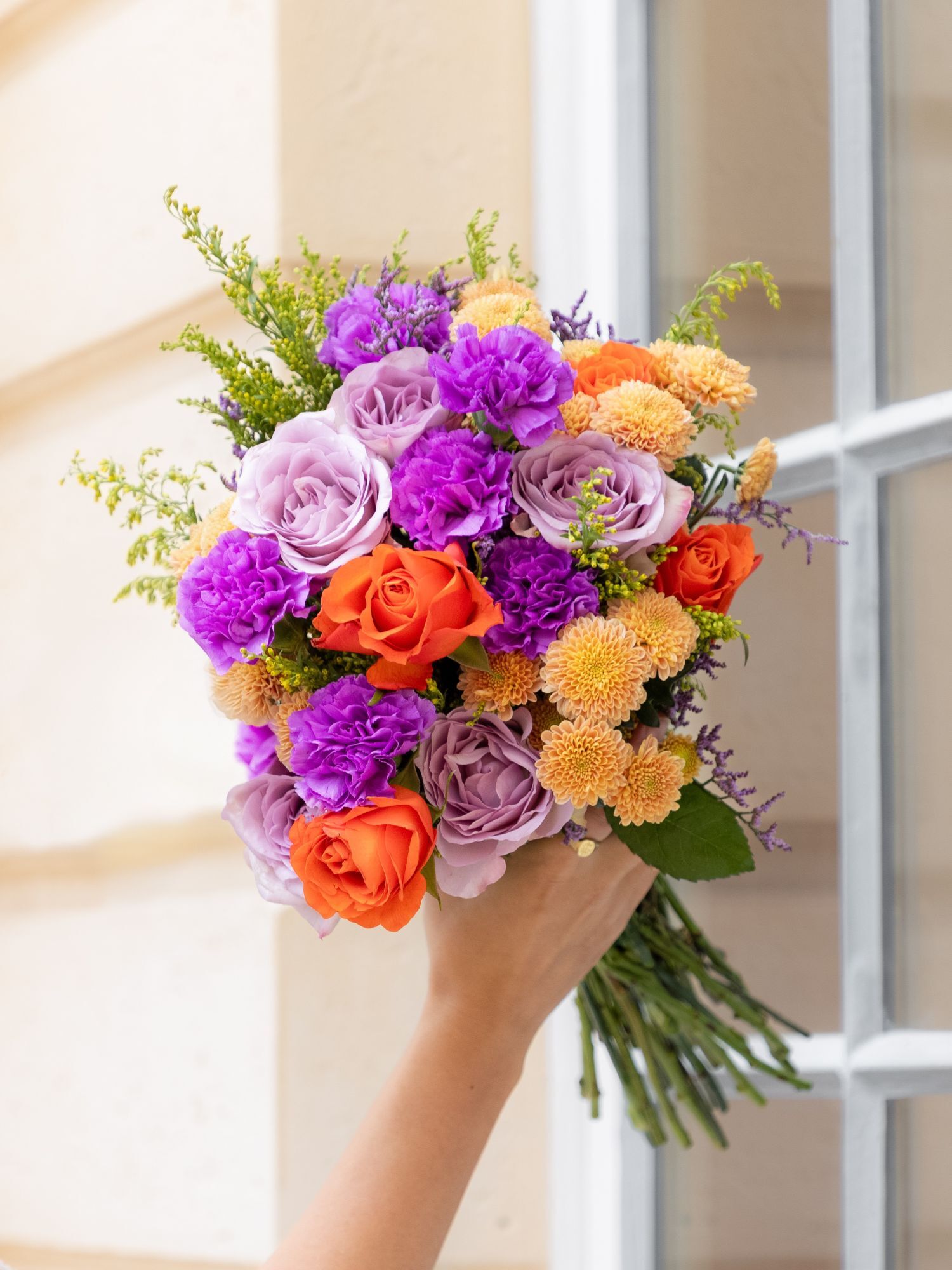 Blume, Blumen-Arrangement, Blumenstrauß, Rose, Florales Design