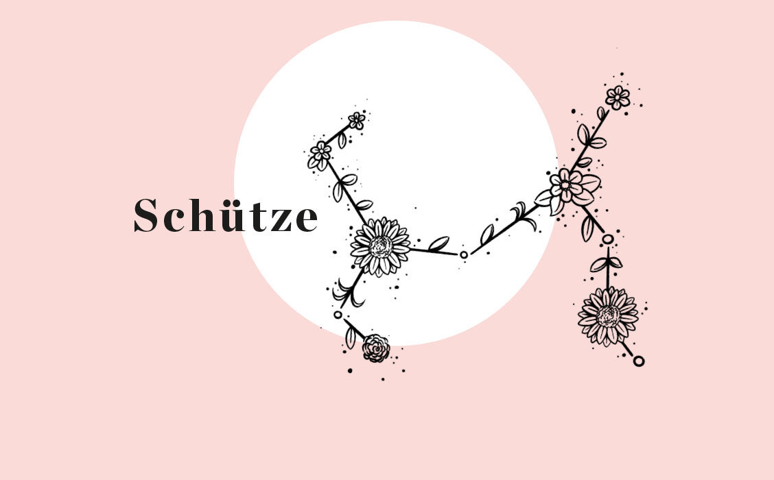 Astro-Blumen: Sternzeichen Schütze