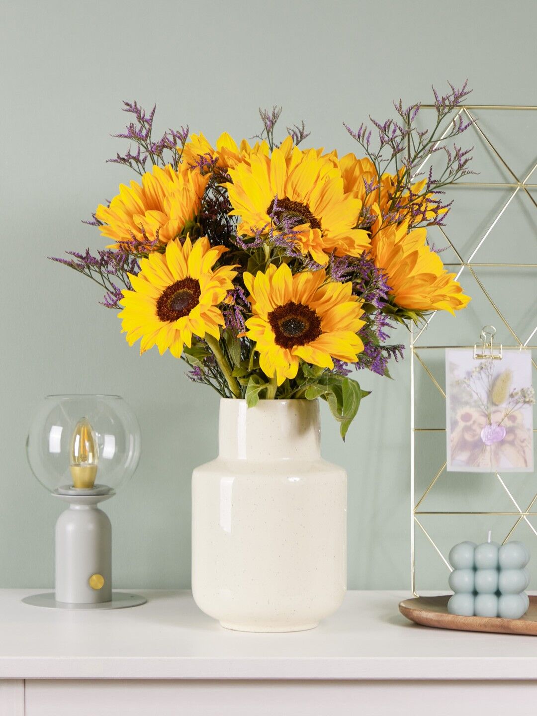 Blume, Blumen-Arrangement, Pflanze, Blumenstrauß, Sonnenblume