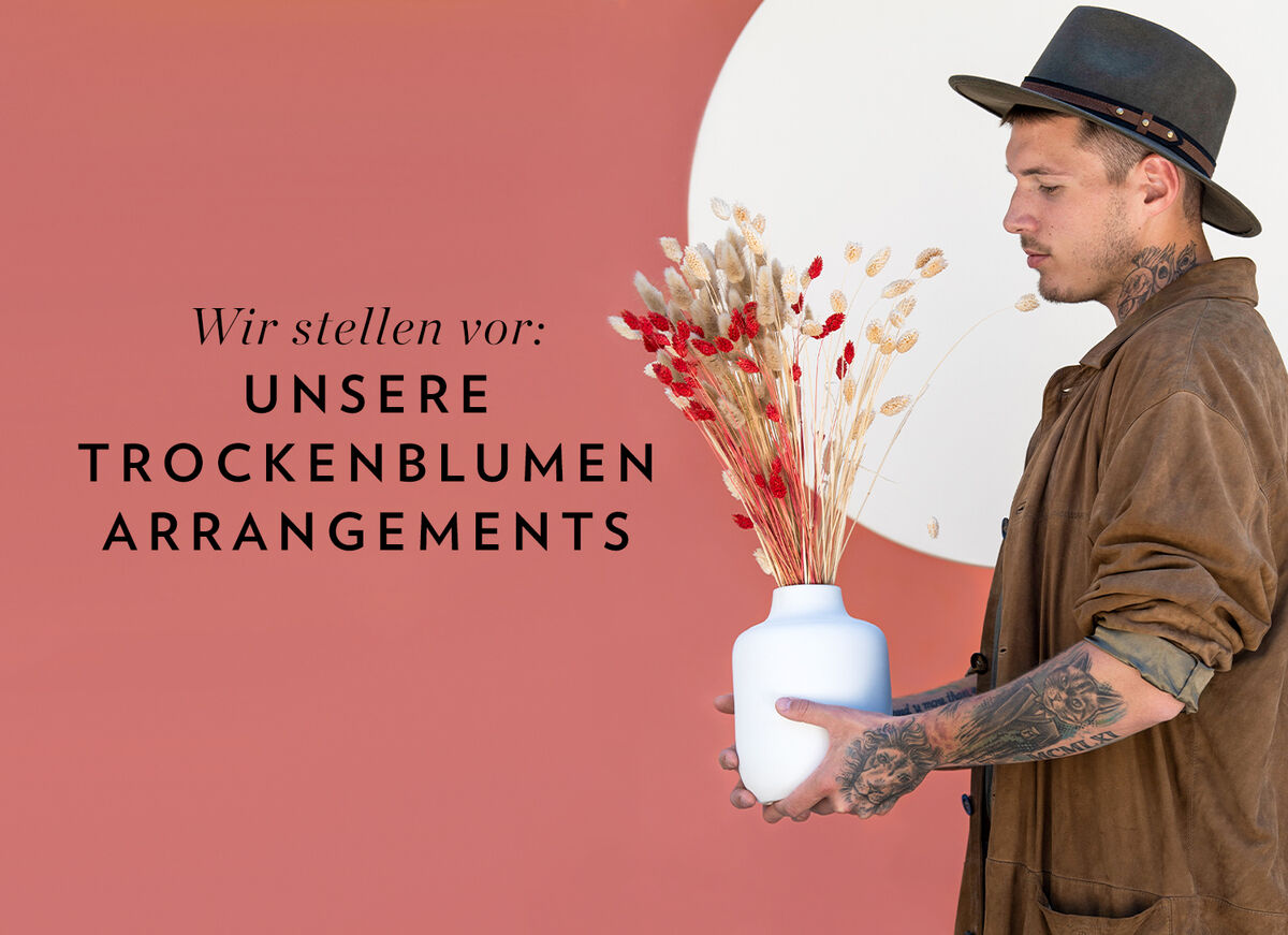 Pampasgras, Phalaris und getrocknete Strohblumen &#8211; Bloomy Days loves Trockenblumen!