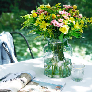 Santini, Inkalilien, Solidago, Craspedia