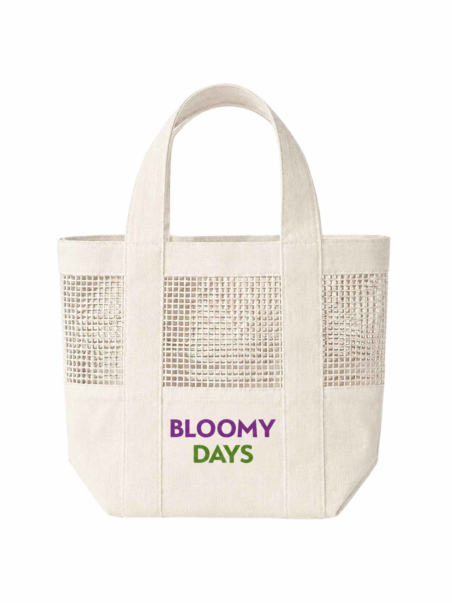 BLOOMY DAYS Beutel aus Baumwolle in Nature Cream