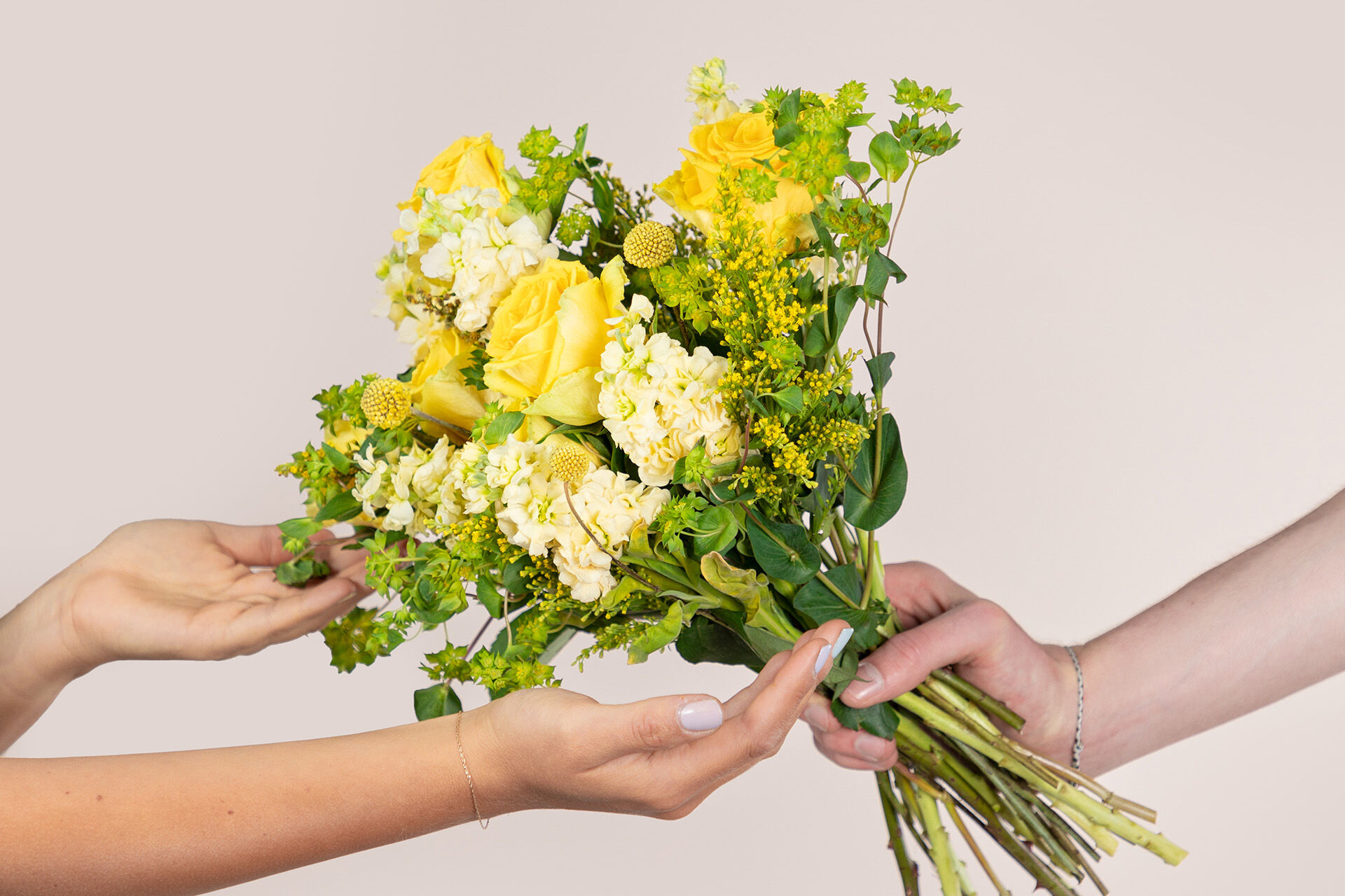 Blume, Blumen-Arrangement, Blumenstrauß, Rose, Florales Design