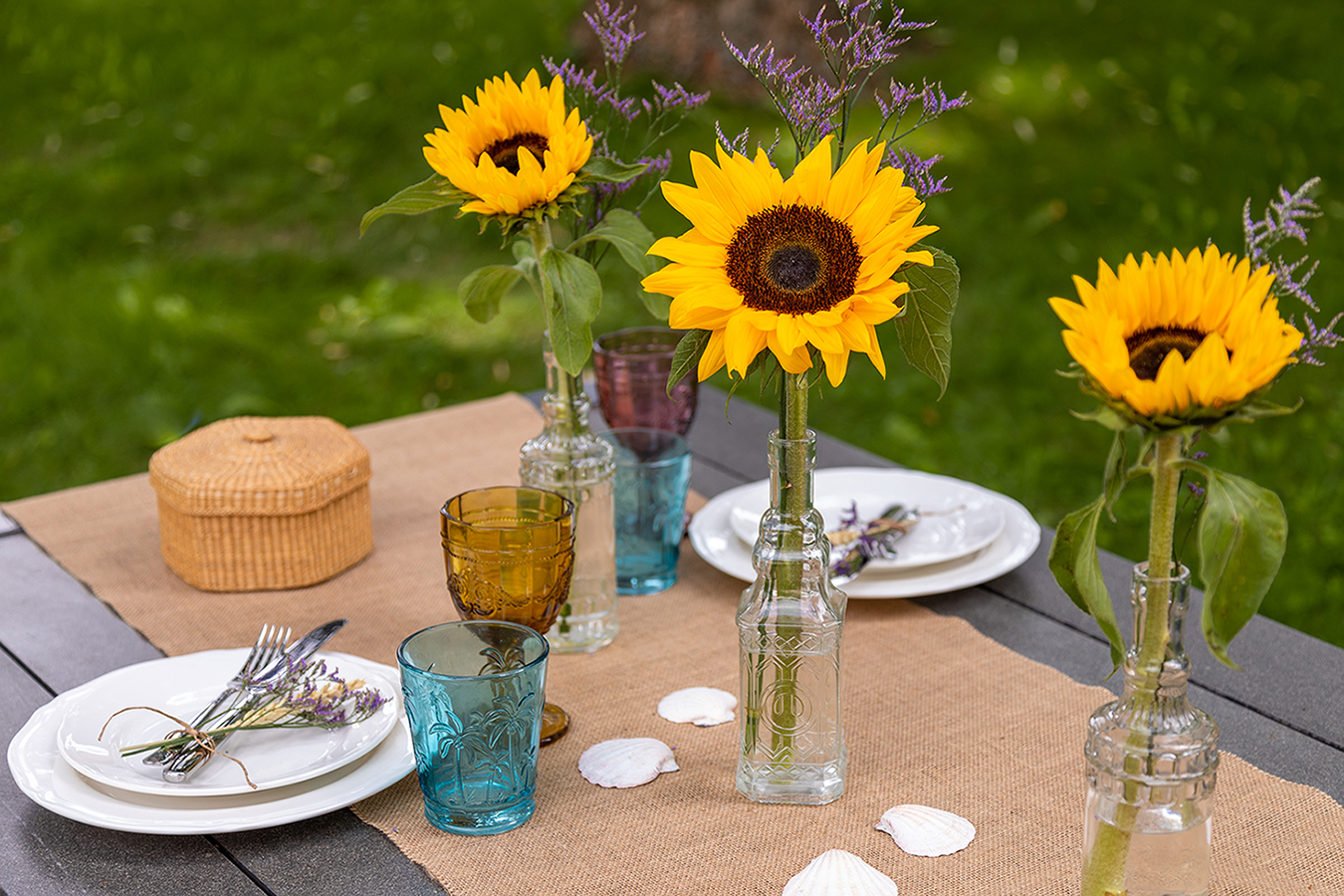 Sommerdeko für den Garten oder den Balkon