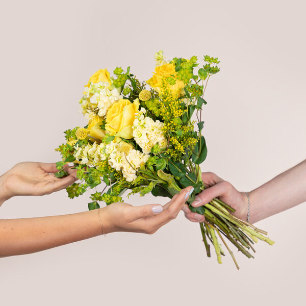 Blumenstrauß gelb