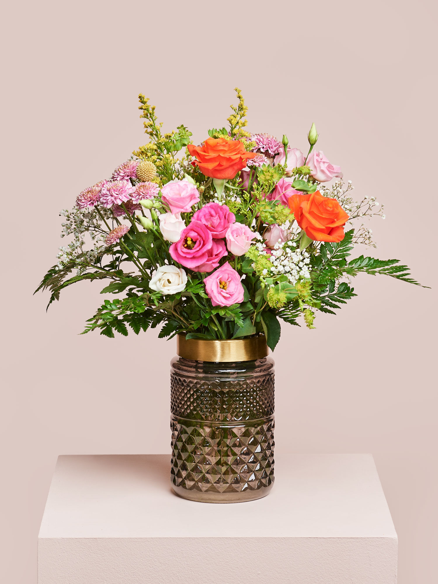 Flower Power Blume, Blumen-Arrangement, Blumenstrauß, Rose, Florales Design