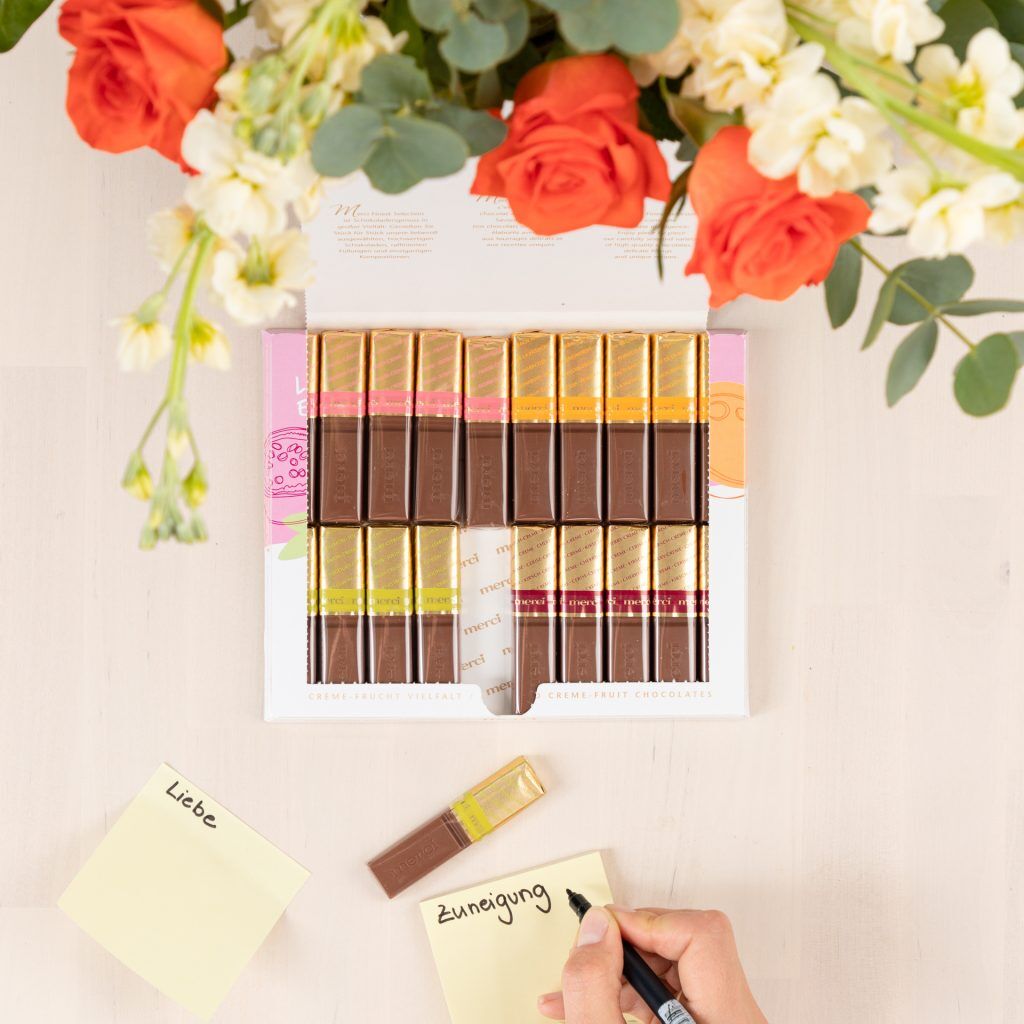 Werte auf Post-its schreiben