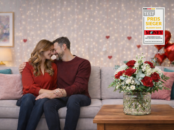 Blume, Blumen-Arrangement, Blumenstrauß, Couch, Topfpflanze