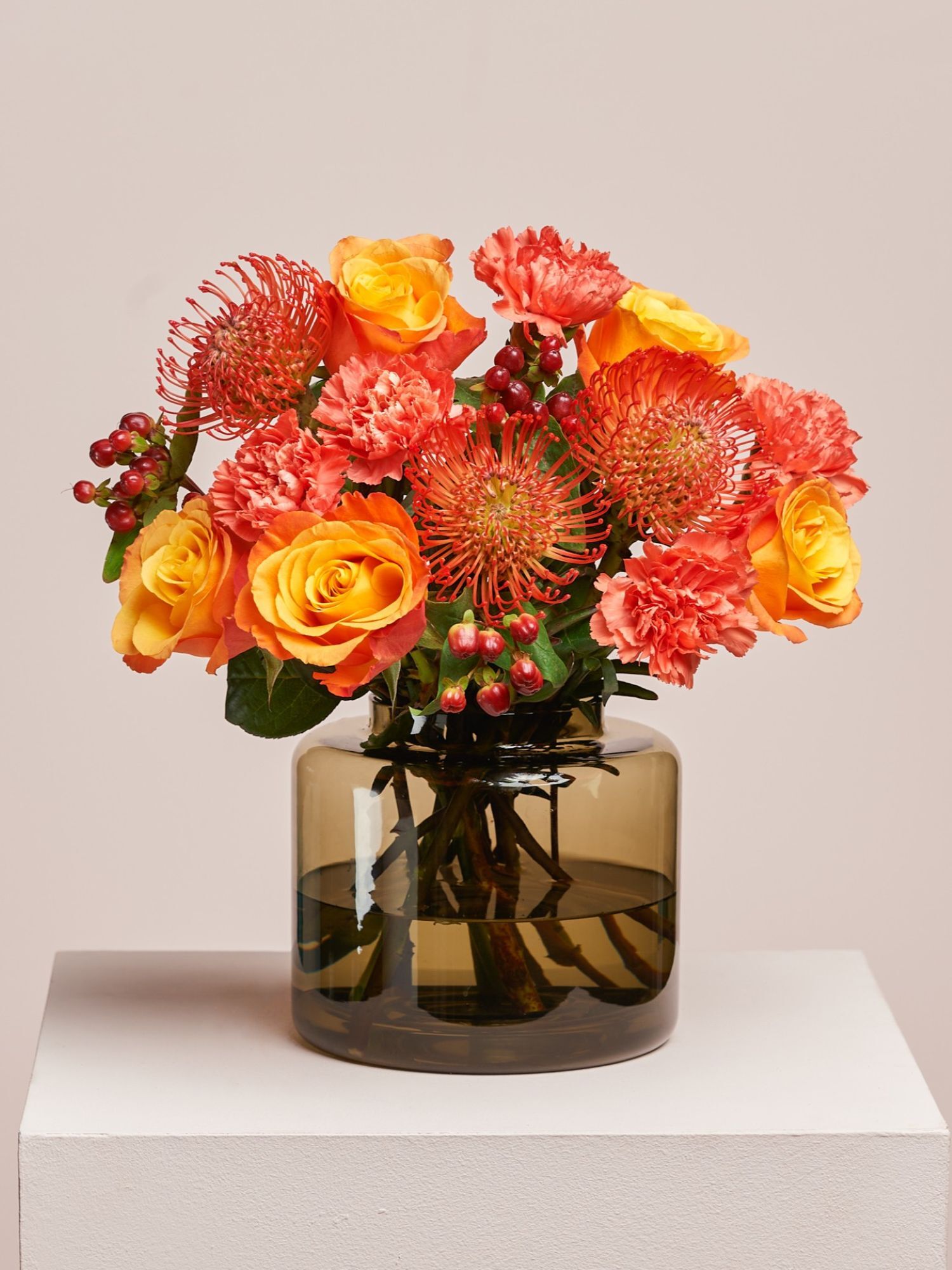 Pumpkin Spice Blume, Blumen-Arrangement, Blumenstrauß, Florales Design, Rose
