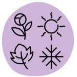 Mantel, Schal, Blätter Muster, Sonne, Schneeflocke